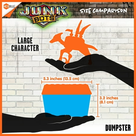 HEXBUG - JUNKBOTS Dumpster - multi