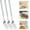 3PCS, variant on Extra Long Fork Prank Extendable Fork for Grilling BBQ Baking, Expandable Forks for Fruit Desser,Stainless Steel Dinner Forks Kitchen Gadget Home Outdoor Use