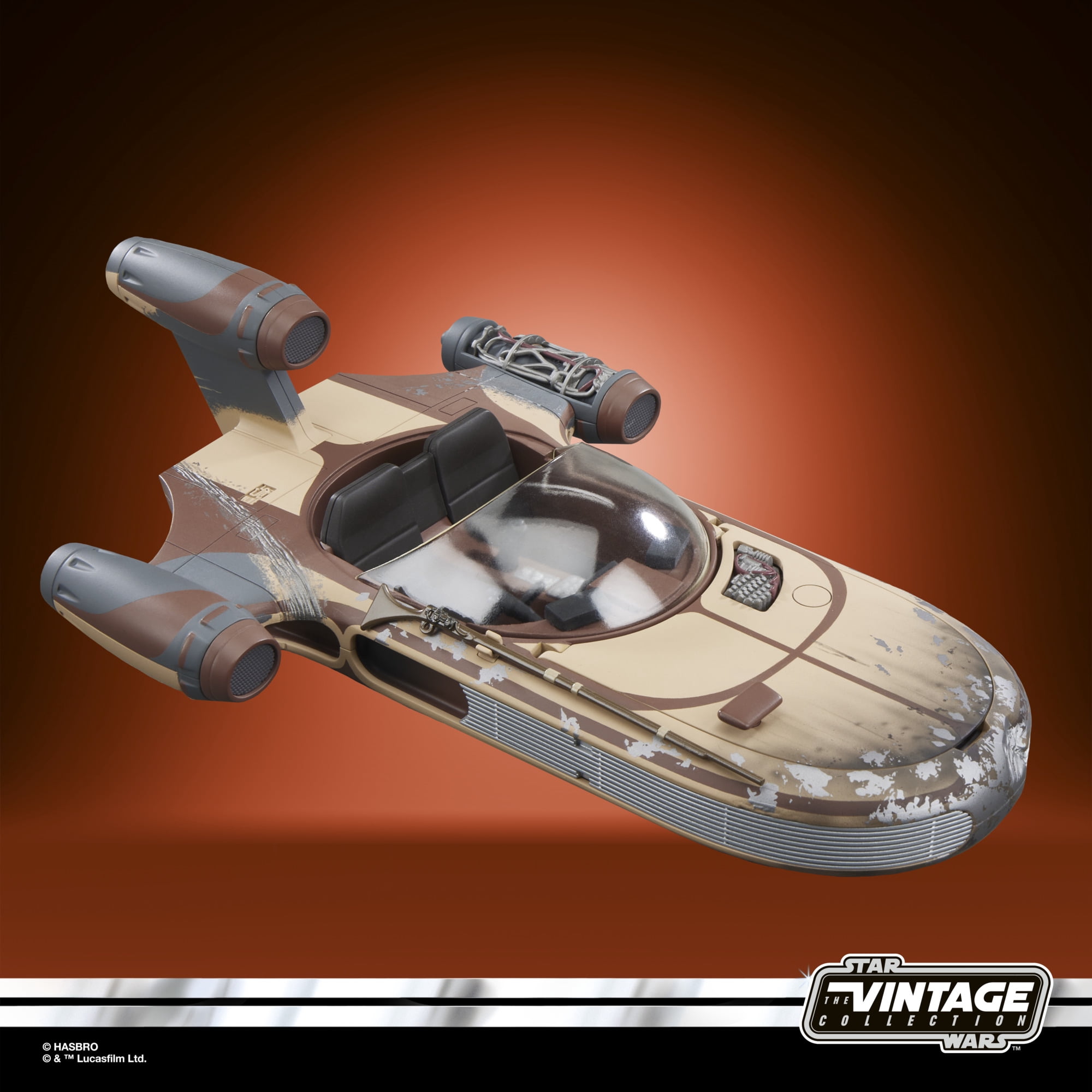 Star Wars The Vintage Collection Star Wars: A New Hope Landspeeder Vehicle with Figure (3.75”)