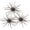 B, variant on 4Pcs Floating Sea Urchin Soft Lure | Tentacle Creature Lure, 4.33" & 3.54" TPR Finesse Baits, 5 Colors, Ideal for Bass Fishing with Drop Shot, Wacky Rig, Neko Rig