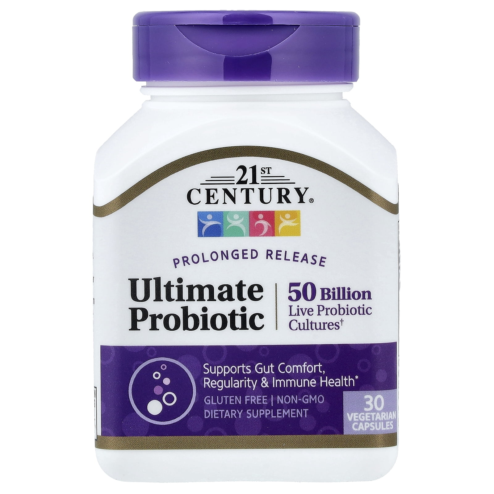 21st Century Ultimate Probiotic, 50 Billion, 30 Vegetarian Capsules