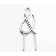 Silver Rhinestone Monogram, Sml A