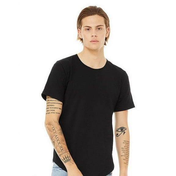 Bella Canvas 3003C FWD Fashion Men's Curved Hem Short Sleeve T-Shirt
