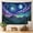C, variant on XaaKee Tapestry Wall Hanging, Fantasy Space Midnight Sky Large Wall Tapestry, High-Quality Polyester Bedroom Tapestry Aesthetic, 60x40Inch