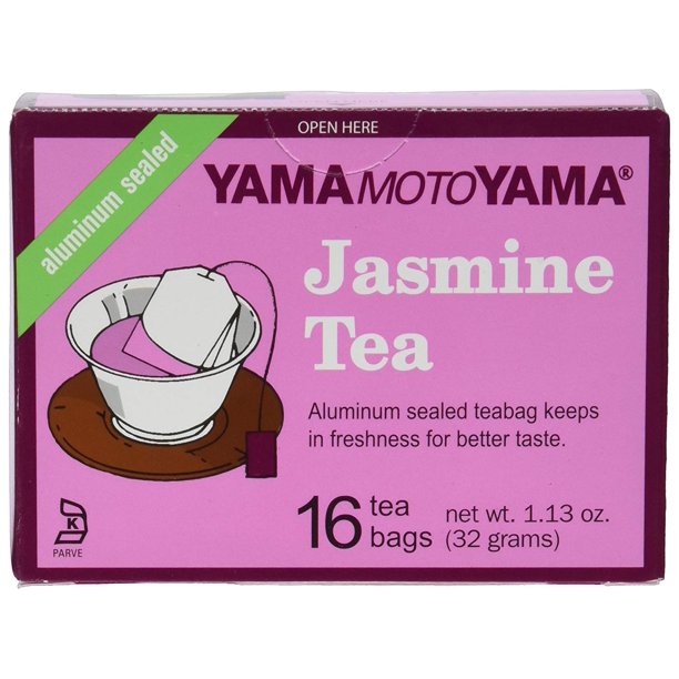 Yamamotoyama Jasmine Tea, 16 Tea Bags, 1.13 Ounce