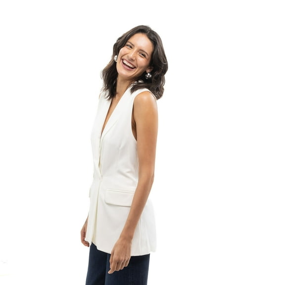 Double Breasted Long Vest