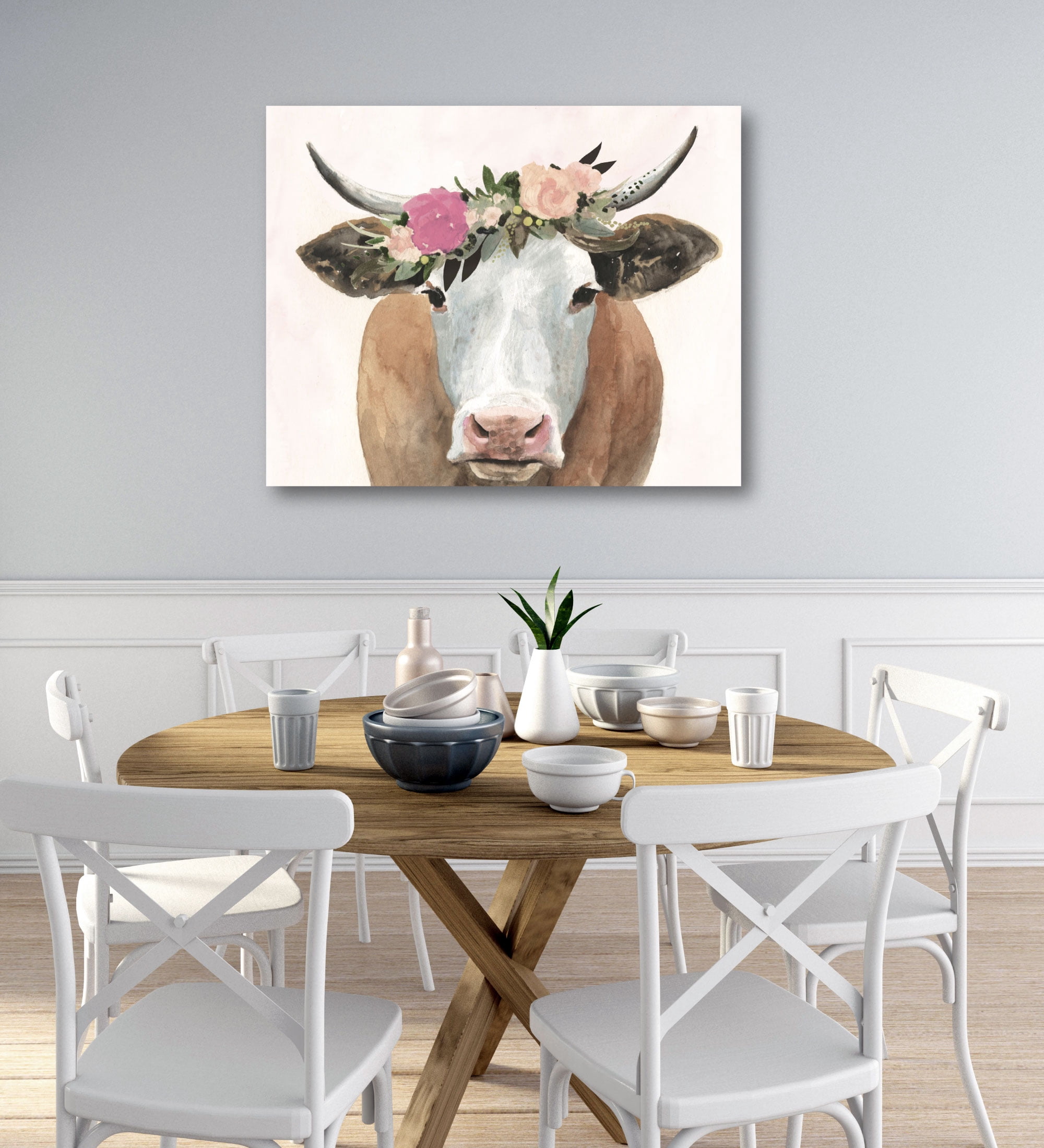 Courtside Market Spring on the Farm III Gallery-Wrapped Canvas Wall Art, 16x20
