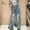 Blue, variant on Tdoqot Girls Jeans- Baggy Wide Leg Casual High Rise Kids Denim Jegging Pants Gray Size 4