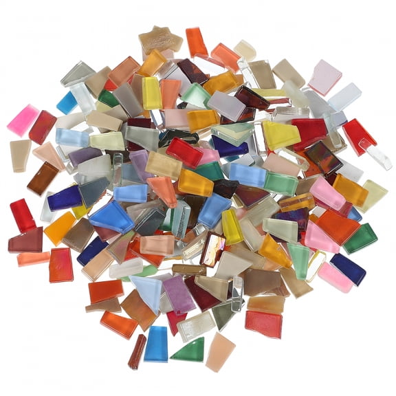 ACDANC Mosaic Glass Pieces Small Tiles for Crafts Flower Pots Bulk Home Décor