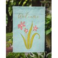 thumbnail image 3 of Carolines Treasures BB8574GF Flowers Welcome Flag Garden Size, 3 of 3