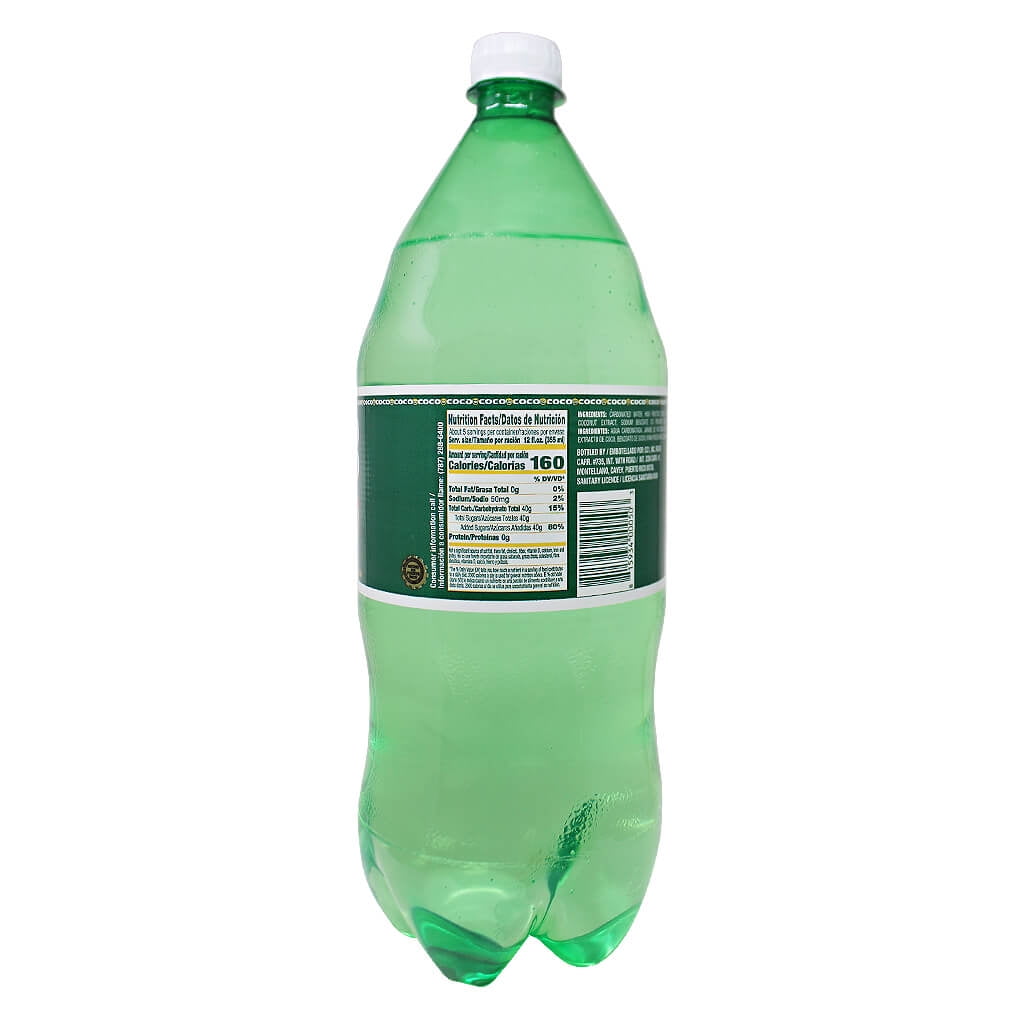 Coco Rico, Regular Soda Coco Rico Natural Coconut Flavored Soda, 1.75 lt Plastic Bottle