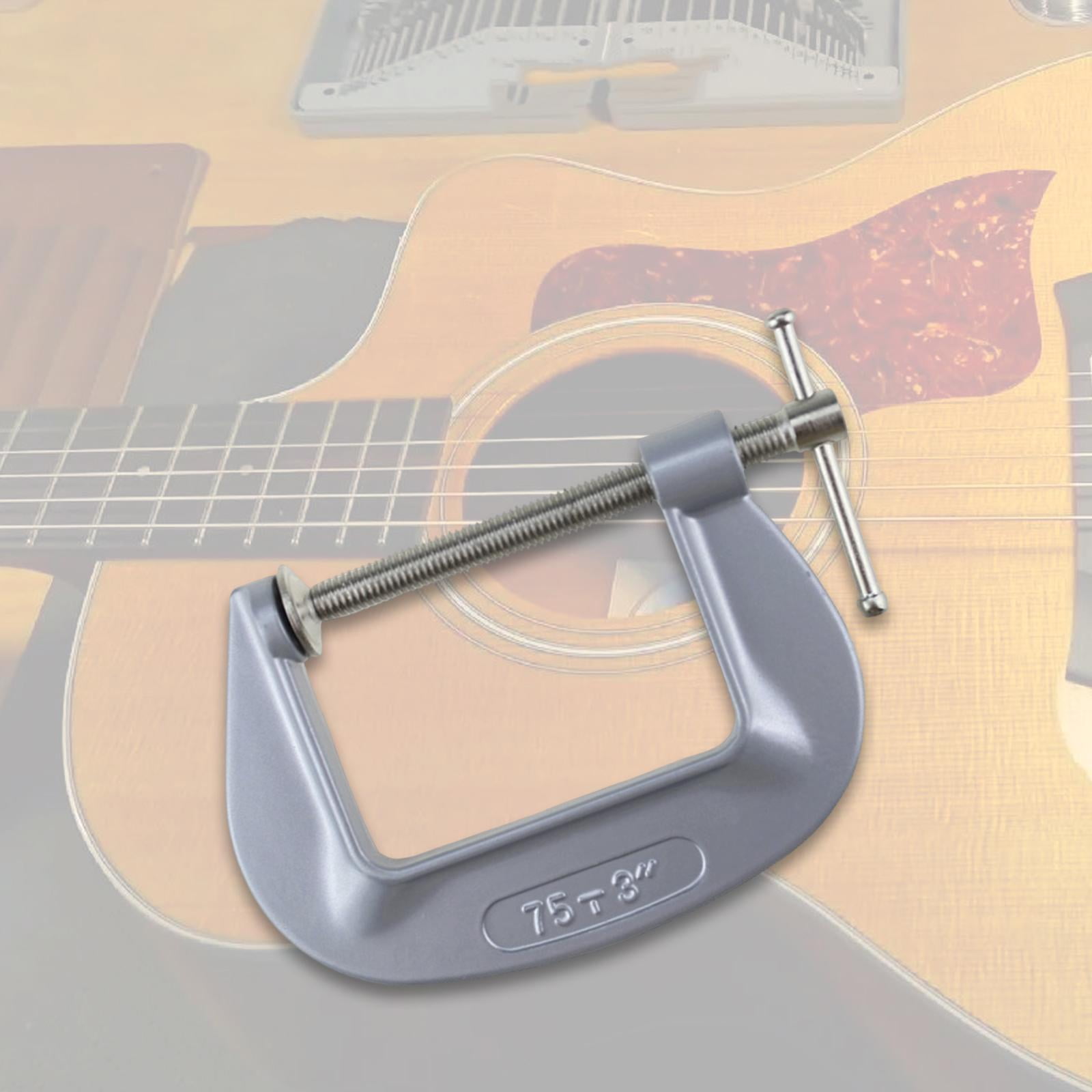 JWQFBC Guitar Bridge Clamp C Clamp Multifunctional Practical Sturdy DIY Easy to Install