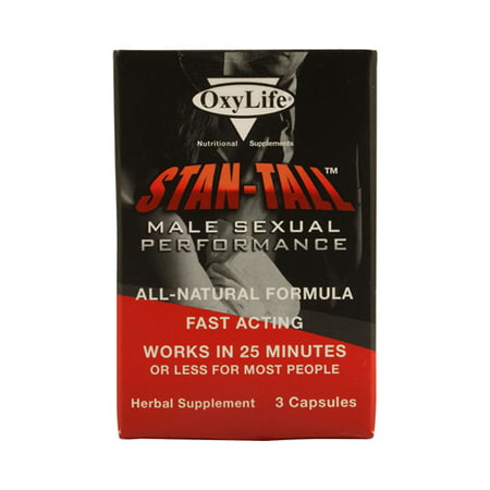 OxyLife Stan-Tall performance sexuelle masculine - 3 capsules