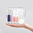 thumbnail image 3 of Micebay Silicone Travel Bottles, Leak Proof Toiletry Containers for Shampoo, Conditioner & Lotion, Purple, 3 of 8