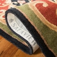 thumbnail image 4 of SAFAVIEH Classic Chedomir Floral Wool Area Rug, Black/Green, 8'3" x 11', 4 of 9