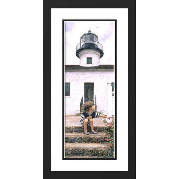 Sometimes it's the Little Things 25x29 Framed and Double Matted Art Print by Hanks, Steve