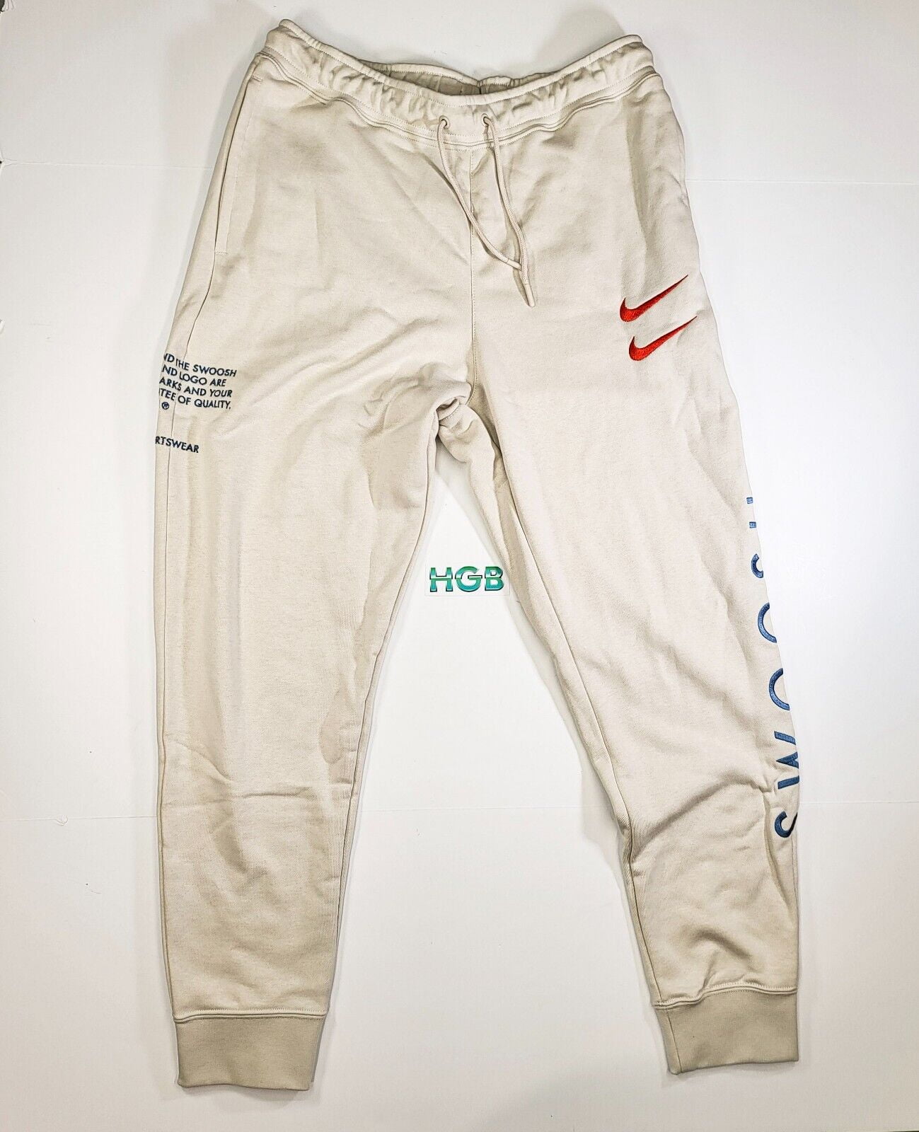 nike men's sportswear double swoosh pants