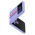 thumbnail image 3 of Slim Protective Cover Case Compatible for Samsung Phones Frame Protection Cases Z FLIP 3 Anti-fingerprint and Foldable Cell Phone Protective Shell Black, 3 of 9