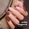 thumbnail image 7 of Beetles Coffee o' Clock Brown Gel Polish, 15ml, HEMA-Free Dark Brown UV LED Formula, 7 of 7
