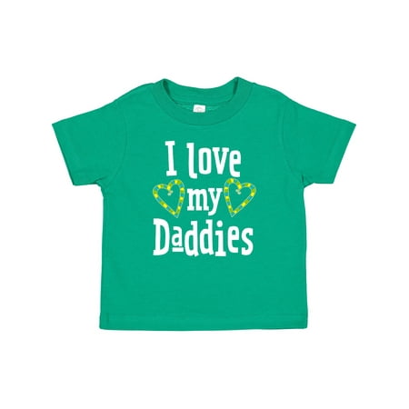 

Inktastic I Love my Daddies- hearts Boys or Girls Baby T-Shirt