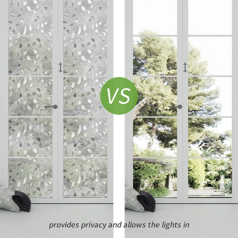 Frosted sticky paper for windows deals