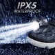 thumbnail image 5 of 2 luces LED para zapatos Croc (color negro), faros delanteros para Croc, luces pequeñas, 2 luces LED divertidas para zapatos Croc, luces LED pequeñas para adultos y niños Crocs G, 5 of 5