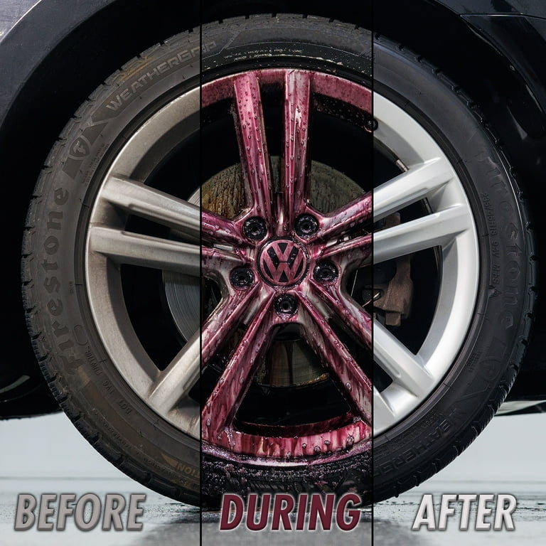 SONAX Wheel Cleaner Plus: Car Maintenance Spray, Non-Acid, Color