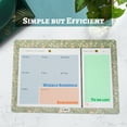thumbnail image 3 of Positivity Weekly Planner Note Pad with Magnetic Bookmarks, Tear-off 54 Sheets, Multi-fuctional To Do List Notepad for School, Undated Desktop Planning Pad for Office, Task Organizer for Home,Green, 3 of 7