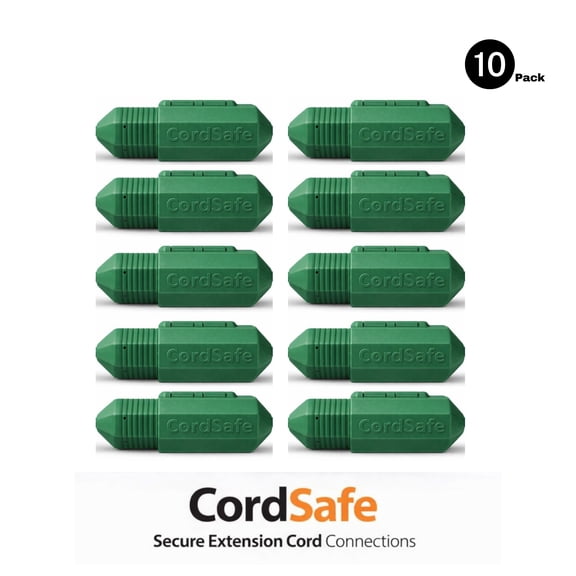 Extension Cord Connection Protector by CordSafe PLUS, Weather-Resistant