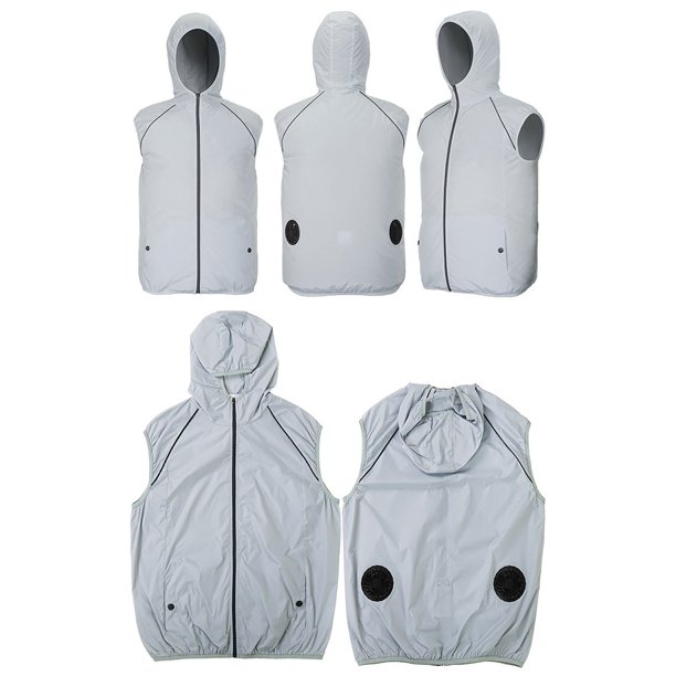 Ventilador al aire libre Ropa Deportes Refrigeración Aire acondicionado Ropa Ropa transpirable Wmkox8yii jkg1422
