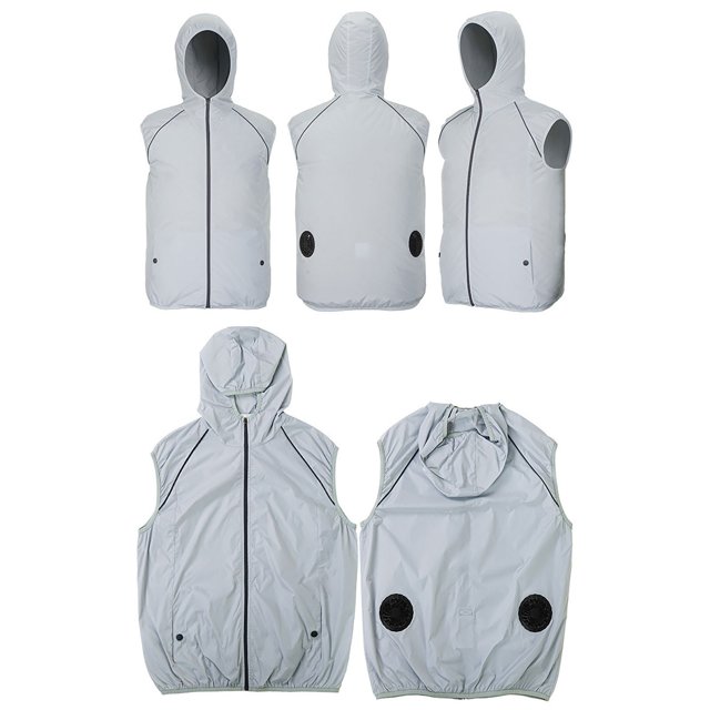 Ventilador al aire libre Ropa Deportes Refrigeración Aire acondicionado Ropa Ropa transpirable Wmkox8yii jkg1423