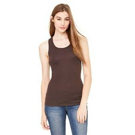 - Bella + Canvas Ladies' Sheer Mini Rib Racerback Tank
