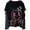 A-Black227, variant on XIAONU Women's Skull Star Graphic T Shirt Long Sleeve Crew Neck Layered Striped Top Breathable Grunge Casual Streetwear Shirts
