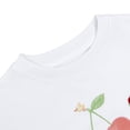 thumbnail image 6 of NIPAXO Girls Graphic T-Shirt Cute Cherry Bear Short Sleeve Crewneck Cotton Tee, Casual Summer Top for Girls 4-5Y (White, 6 of 6