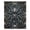 Black, Pattern 7, variant on ODIKA 4' x 6' Machine Washable Non-Slip Area Rug, gothic print High Traffic Rug, Gray, 1009921