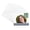 Oyster Shell White, variant on Oyster Shell White Picture Frame Mat for 16x16 Frames - Circle Opening for 12x12 Photos - 25 Mats
