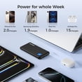 thumbnail image 2 of Power Bank NOPBER D09, 10800 mAh, delgado, 15 W, carga rápida, 2 of 8