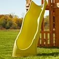 SwingNSlide Yellow Plastic Super Speed Wave Slide for Backyard Swing