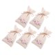 thumbnail image 5 of CRILSTYLEO 5Ud Bolsa Reutilizable Con Cordón De Y Orejas De Para Dulces Y Fiestas Easter, 5 of 7
