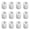85cm, variant on Lynono Co.,Ltd 12Pcs Curtain Spacers Finials for Drapes Curtain Rings Drapery Spacers Snaps On