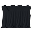 thumbnail image 3 of Blekii Men's V-Neck Casual Sleeveless Tank Top 3-Pack - Lightweight Breathable Cotton, Comfortable Daily Wear - Perfect for Undershirt Layering, Summer Casual, Home Relaxation,, 3 of 10