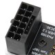 thumbnail image 2 of ATX 16 Pin Male to 16 Pin Female 180 Degree Angled 12V PCIe 5.0 HPWR GPU U Turn Adapter for Desktop PC Silver, 2 of 4