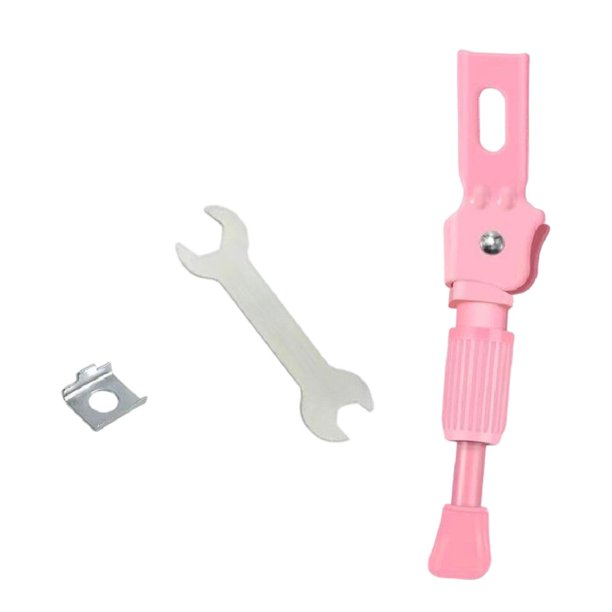 Pata de cabra para bicicleta, soporte para bicicleta para niños, antideslizante, para bicicleta de carretera, soporte para patas de bicicleta, soporte de descanso 12 en