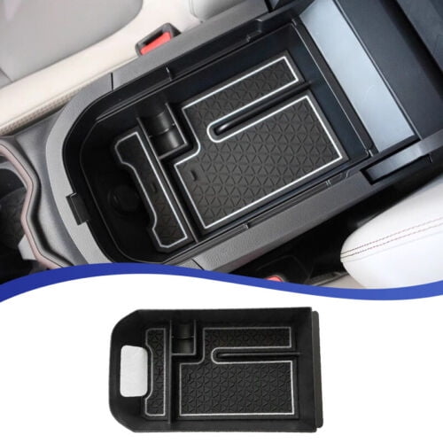 Customized for Toyota RAV4 2020 2021 Accessories Car Center Console Armrest Box Glove Secondary Storage Box Console Organizer Insert Tray with Coin
