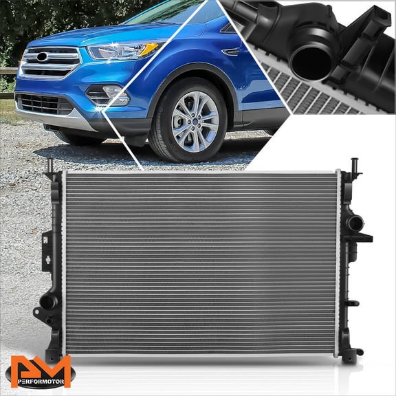 PM PERFORMOTOR for 14-19 Ford Escape 2.5L Aluminum Core Cooling Radiator Replacement DPI-13593