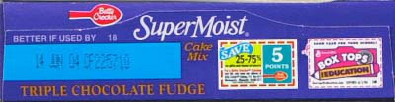 General Mills Betty Crocker Super Moist Cake Mix, 18.4 oz