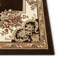thumbnail image 7 of Well Woven Pastoral Medallion Brown French 3x12 (2'7" x 12' Runner) Area Rug European Floral Formal Traditional Area Rug Easy Clean Stain Fade Resistant Shed Free Modern Classic Thick Soft Plush Rug, 7 of 7