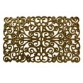 thumbnail image 1 of Calloway Mills 900011830 Gold Scroll Rubber Doormat, 18" x 30", 1 of 4