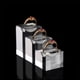 thumbnail image 5 of EeaseMX 3 soportes de acrílico para anillos, transparentes, para exhibición de joyas, organizador para escaparate en casa y tienda., 5 of 7