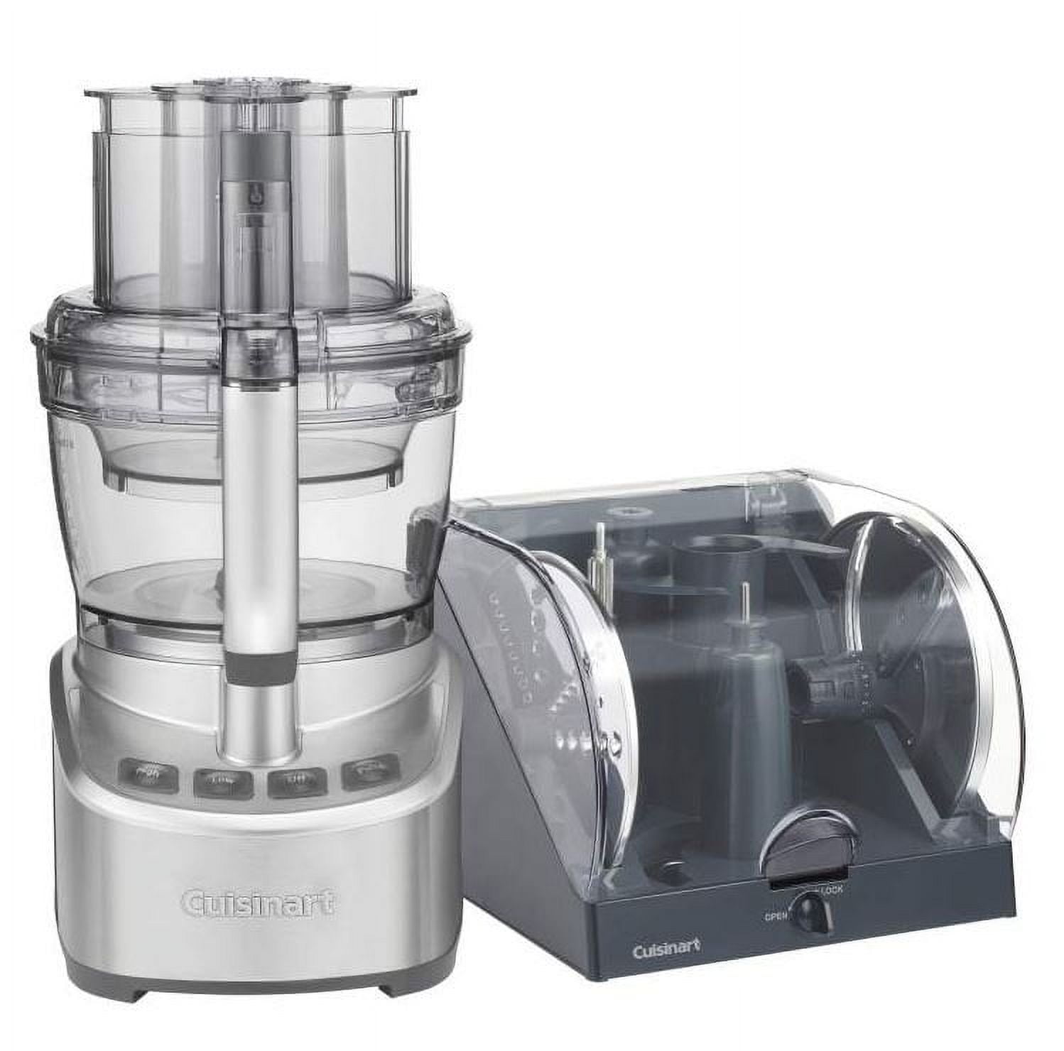 Cuisinart Elemental 13-Cup 3-Speed Gray Food Processor and Dicing Kit  FP-13DGM - The Home Depot